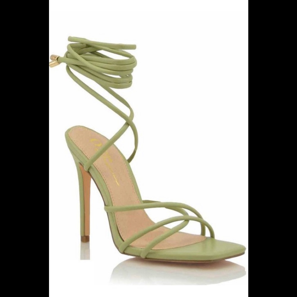 Sage Colored Heel
